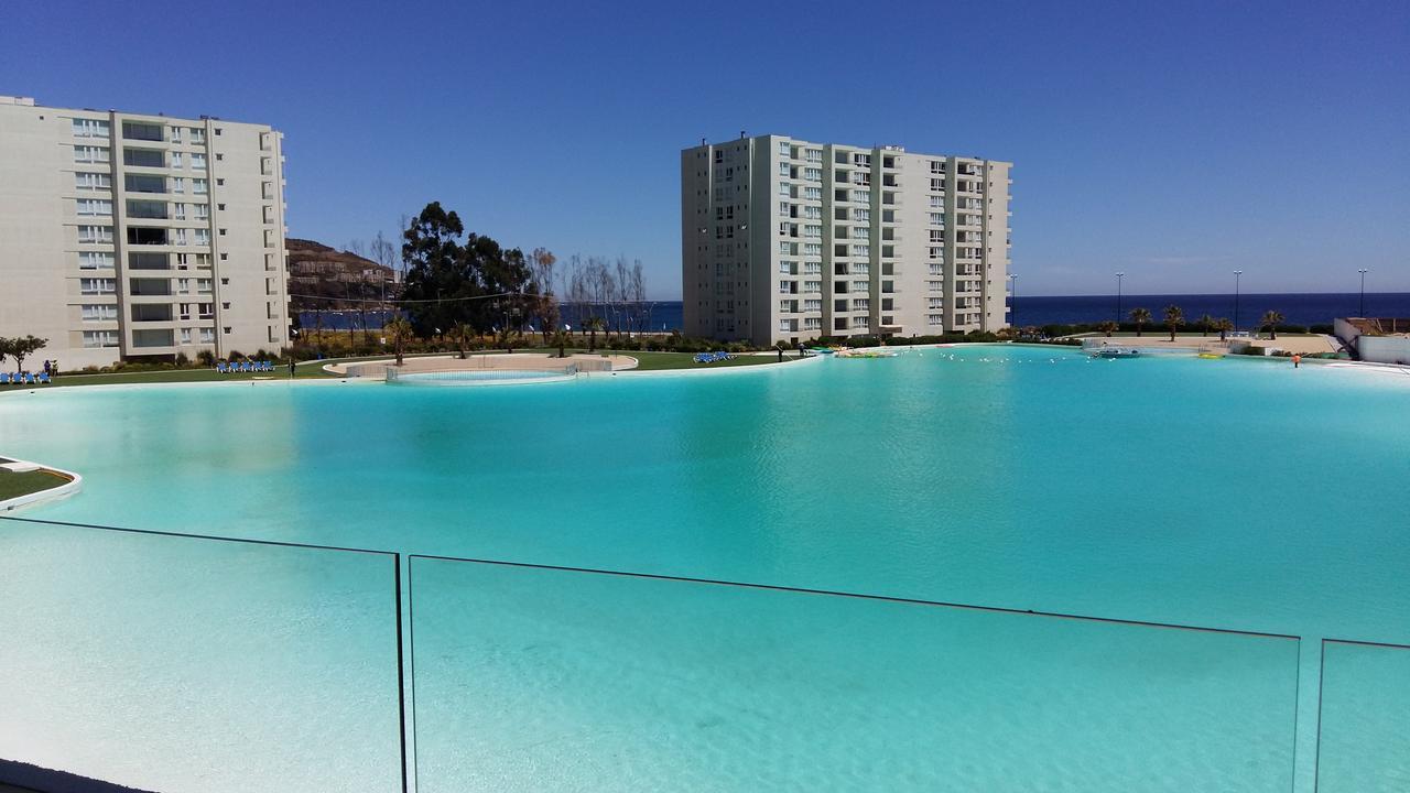 Papudo Laguna Vista Al Mar Y Piscina Exteriér fotografie