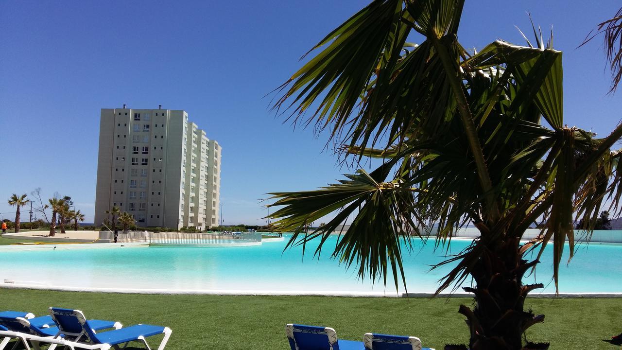 Papudo Laguna Vista Al Mar Y Piscina Exteriér fotografie